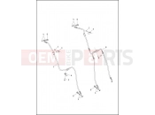 BRAKE LINES, FRONT - NON-ABS - Harley-Davidson SUPERLOW - XL883L 2017