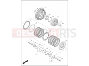 CLUTCH - Harley-Davidson SUPERLOW - XL883L 2017