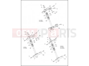 FORK BRACKETS, FRONT - Harley-Davidson SUPERLOW - XL883L 2017