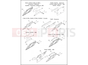 Harley-Davidson 2017 TOURING ROAD GLIDE  - FLTRX LICENSE PLATE BRACKETS