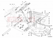 DUCATI Superbike 996 R II REAR SHOCK ABSORBER » SWING ARM