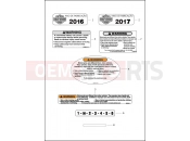 Harley-Davidson 2017 DYNA DYNA LOW RIDER  - FXDL LABELS