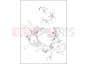 Harley-Davidson 2016 CVO/CUSTOM CVO LIMITED  - FLHTKSE FRAME AND JIFFY STAND