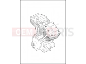 Harley-Davidson 2016 DYNA DYNA SWITCHBACK  - FLD 103 ENGINE ASSEMBLY - TWIN CAM 103â¢ HIGH OUTPUT