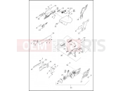 Harley-Davidson 2016 DYNA DYNA FAT BOB  - FXDF 103 LICENSE PLATE BRACKETS - FXDB, FXDBP, FXDBC, FXDF, FXDL AND FXDLS