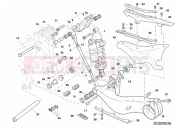 DUCATI Superbike 996 RS REAR SHOCK ABSORBER » SWING ARM