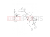 Harley-Davidson 2015 CVO/CUSTOM CVO LIMITED  - FLHTKSE BRAKE LINES, FRONT - ABS