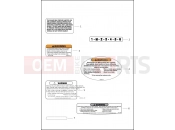 Harley-Davidson 2015 CVO/CUSTOM CVO SOFTAIL DELUXE  - FLSTNSE LABELS