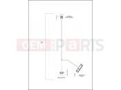Harley-Davidson 2015 CVO/CUSTOM CVO SOFTAIL DELUXE  - FLSTNSE WIRING HARNESS, CONSOLE OVERLAY