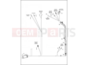 Harley-Davidson 2015 DYNA DYNA SWITCHBACK  - FLD WIRING HARNESS, MAIN, NON-ABS (3 OF 7)