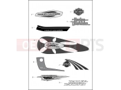 Harley-Davidson 2015 DYNA DYNA STREET BOB  - FXDB 103 FUEL TANK TRIM