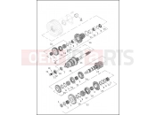 Harley-Davidson 2015 SOFTAIL SOFTAIL SLIM  - FLS TRANSMISSION GEARS