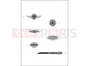 Harley-Davidson 2015 SOFTAIL SOFTAIL SLIM  - FLS 103 FUEL TANK TRIM