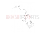 Harley-Davidson 2015 TRIKE FREEWHEELER  - FLRT BRAKE LINE, FRONT