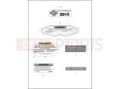 Harley-Davidson 2015 VRSC VRSCDX NIGHT ROD SPECIAL  - VRSCDX 105 LABELS