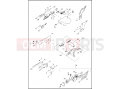 Harley-Davidson 2014 DYNA DYNA SWITCHBACK  - FLD LICENSE PLATE BRACKETS - FXDB, FXDBP, FXDBB, FXDF, FXDC & FXDL