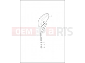 Harley-Davidson 2014 DYNA DYNA WIDE GLIDE  - FXDWG 103 MIRRORS