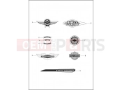 Harley-Davidson 2014 SOFTAIL SOFTAIL SLIM  - FLS 103 FUEL TANK TRIM