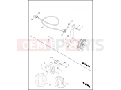 HARLEY-DAVIDSON DYNA SWITCHBACK  - FLD 103 HORN