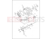 Harley-Davidson 2013 DYNA DYNA STREET BOB  - FXDB TRANSMISSION BEARINGS & COVERS
