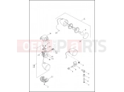 SWITCHES, HANDLEBAR AND TURN SIGNALS, LEFT, FRONT - Harley-Davidson DYNA STREET BOB (H-D1) - FXDBA 103 2013