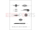 Harley-Davidson 2013 SOFTAIL SOFTAIL SLIM  - FLS FUEL TANK TRIM