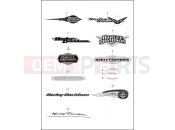 Harley-Davidson 2013 TOURING ELECTRA GLIDE CLASSIC  - FLHTC FUEL TANK TRIM