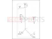 Harley-Davidson 2013 TOURING ELECTRA GLIDE ULTRA LIMITED  - FLHTK WIRING HARNESS, CONSOLE - FLHR & FLHRC