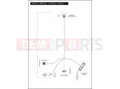 Harley-Davidson 2012 CVO/CUSTOM CVO SOFTAIL CONVERTIBLE  - FLSTSE3 WIRING HARNESS, CONSOLE OVERLAY
