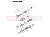 Harley-Davidson 2012 CVO/CUSTOM CVO ROAD GLIDE  - FLTRXSE TRANSMISSION GEARS