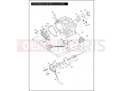 Harley-Davidson 2012 DYNA DYNA SUPER GLIDE CUSTOM  - FXDC TRANSMISSION BEARINGS & COVERS
