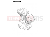 Harley-Davidson 2012 DYNA DYNA LOW RIDER  - FXDL ENGINE ASSEMBLY - TWIN CAM 103â¢