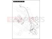 Harley-Davidson 2012 SOFTAIL FAT BOY  - FLSTF 103 BRAKE LINES, FRONT, ABS