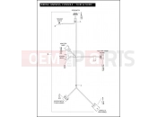 Harley-Davidson 2012 TOURING ROAD KING CLASSIC  - FLHRC WIRING HARNESS, CONSOLE - FLHR & FLHRC
