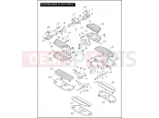 Harley-Davidson 2012 TOURING ULTRA CLASSIC  - FLHTCU FOOTBOARDS & FOOTPEGS