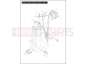 Harley-Davidson 2012 TOURING ELECTRA GLIDE ULTRA LIMITED  - FLHTK BRAKE LINES & MODULE, REAR - ABS