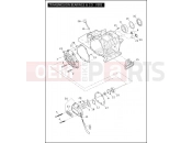 Harley-Davidson 2012 TOURING ELECTRA GLIDE ULTRA LIMITED  - FLHTK TRANSMISSION BEARINGS & COVERS