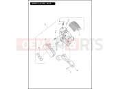 Harley-Davidson 2012 VRSC VRSCDX NIGHT ROD SPECIAL  - VRSCDX BRAKE CALIPER, REAR