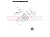 Harley-Davidson 2012 VRSC VRSCDX NIGHT ROD SPECIAL  - VRSCDX CAMSHAFT COVERS - FRONT SHOWN
