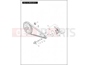 Harley-Davidson 2012 VRSC V-ROD MUSCLE  - VRSCF 105 BELT & SPROCKETS