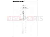 Harley-Davidson 2012 VRSC V-ROD MUSCLE  - VRSCF 105 FORK, FRONT BRACKET