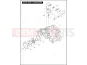 Harley-Davidson 2012 VRSC V-ROD MUSCLE  - VRSCF 105 WATER PUMP & THERMOSTAT