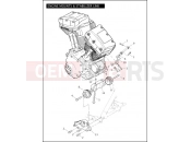Harley-Davidson 2011 CVO/CUSTOM CVO ULTRA CLASSIC  - FLHTCUSE6 ENGINE MOUNTS & STABILIZER LINK