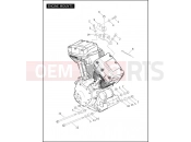 Harley-Davidson 2011 CVO/CUSTOM CVO SOFTAIL CONVERTIBLE  - FLSTSE2 ENGINE MOUNTS