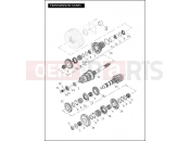 Harley-Davidson 2011 SOFTAIL SOFTAIL DELUXE  - FLSTN TRANSMISSION GEARS