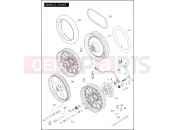 Harley-Davidson 2011 SOFTAIL CROSS BONES  - FLSTSB WHEELS, FRONT (1 OF 2)