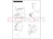 Harley-Davidson 2011 SOFTAIL ROCKER C  - FXCWC FUEL PUMP - FXCWC