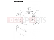 Harley-Davidson 2011 SOFTAIL ROCKER C  - FXCWC FUEL TANK - FXCWC