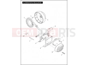 HARLEY-DAVIDSON BLACKLINE  - FXS ALTERNATOR & REGULATOR