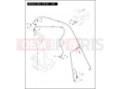HARLEY-DAVIDSON ELECTRA GLIDE CLASSIC  - FLHTC BRAKE LINES, FRONT - ABS